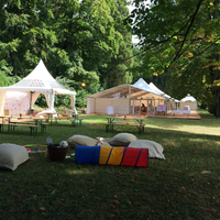 Tente de marché en PVC imperméable pour événements, pagode, chapiteau, tente de salon professionnel, tente de fête, auvent pop-up, tente de mariage