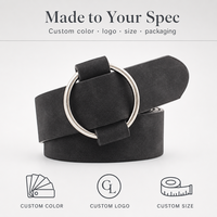 Ceinture large multicolore avec boucle double anneau en O, ceinture de mode pour femmes, vente en gros, fournisseur OEM ODM