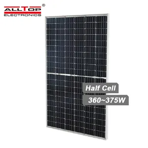 Moregosolar-Panel Solar transparente para invernadero agrícola, placa de Panel Solar Bifacial de doble cristal, 360w, 365w, 370w y 375w