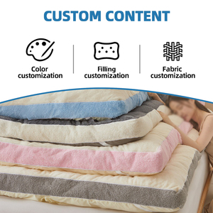 <span class=keywords><strong>Protège</strong></span>-<span class=keywords><strong>matelas</strong></span> SUREWAL pleine grandeur en tissu peluche chaud, matelassé, avec surmatelas doux - Product Image 6