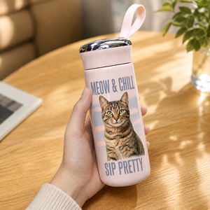 Botella de Vidrio Personalizable OEM con Función de Bebida Directa, Ecológica, con Patrones de Animales y Logotipos Personalizados para Regalos Empresariales - Product Image 5