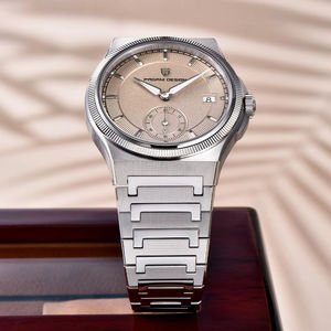 Reloj Mecánico para Hombre PAGANI DESIGN YS029 de 42 mm con Esfera Simple de Textura Mate, Cristal de Zafiro, Acero Inoxidable, Resistente al Agua - Product Image 2