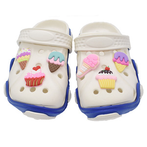1pcs Popsicle Cake Makeup Plastic <strong>Shoe</strong> Charms Cow Ice Cream Garden <strong>Shoe</strong> Decoration for Wristbands for <strong>Cocomelon</strong> Accessories - Product Image 3