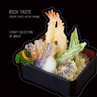 Mélange de pâte sèche à base de gluten de blé prémélange Tempura de style japonais
