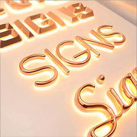Signalétique personnalisée, enseigne rétroéclairée à LED, lettres en relief à LED, enseignes lumineuses à LED, signalétique éclairée à LED, enseigne rétroéclairée pour entreprise, bureau