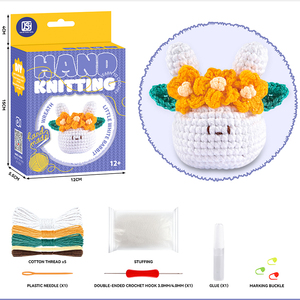 <span class=keywords><strong>Kit</strong></span> de Ganchillo AiJH para Manualidades, Juguetes Educativos de Costura, <span class=keywords><strong>Kit</strong></span> de Ganchillo al por Mayor para Principiantes, Set de Juguetes de Punto para Iniciantes - Product Image 6