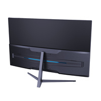 Monitor de Oficina Curvo de 32 Pulgadas, 1920*1080, 100 Hz, Panel MVA, Pantalla de Ordenador, Base Fija Negra, Venta al Por Mayor de Fábrica