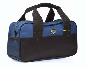 Oxford <b>Tool</b> <b>Bag</b> Blue Black Zipper Closure Durable Portable Storage Simple Style - Product Image 1