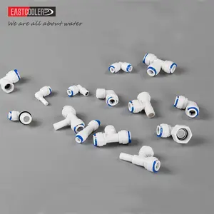 East cooler EF006 1/4 ", 3/8", 5/16 ", 1/2" 6mm 8mm 10mm 12mm 15mm 22mm Straight Push Pipe Wasserpumpen anschluss Schnell anschluss