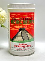 Masque facial en argile verte pour la réparation de la peau, l'élimination de l'acné et le nettoyage en profondeur des pores, secret aztèque américain original, soin indien.