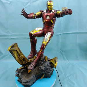 Estatua de Iron Man de Resina Ecológica Personalizada de 55 cm de Altura, Pintada a Mano, Figura de Acción de Marvel, Personaje de Superhéroes de los Vengadores, Regalo - Product Image 1