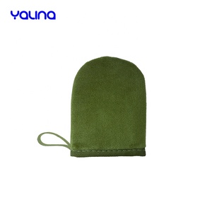 Logo personnalisé couleur ultra doux et sans stries gant autobronzant apporter des gants à manchette élastique lavable - Product Image 6