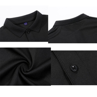 Herenshirt Quick Dry Golf Polo T-shirt Uniform Effen 100% Polyester Sublimatie Heren Poloshirts Zakelijk