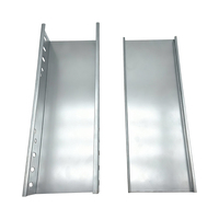 Bandeja Portacables de Acero Inoxidable 304, Resistente a la Corrosión, con Fondo Sólido, para Construcción Eléctrica