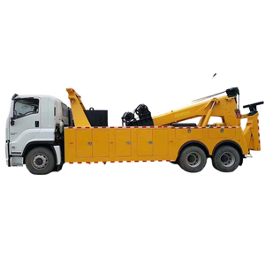 Camion de dépannage poids lourd Isuzu 6x4 20 tonnes neuf, diesel, manuel, de haute qualité, <span class=keywords><strong>meilleur</strong></span> <span class=keywords><strong>prix</strong></span>, pour le sauvetage routier, à vendre - Product Image 4