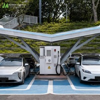 Système de recharge de véhicules électriques commercial JApower 100kW 218kWh BESS 160kW 180kW 240kW Tout-en-un compatible avec l'onduleur hybride Solis