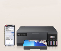 Printer Inkjet kecil portabel Desktop Transfer tekan panas sublimasi pewarna A4 Printer Inkjet L8058 DTF mesin cetak