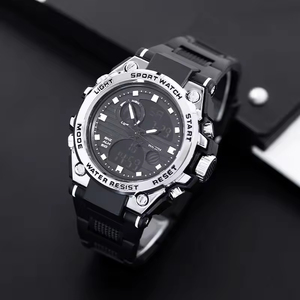 Reloj de Lujo para Hombre, Deportivo, Resistente al Agua, Estilo Ejecutivo, Analógico-Digital, Diseño de Dibujos Animados, Reloj de Pulsera de Plástico - Product Image 1