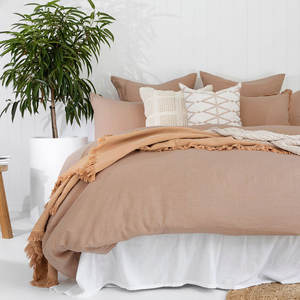 ชุดเครื่องนอนผ้าลินินฝรั่งเศสแท้ 100% ผ้าปูที่นอนลินินซักแล้ว ขายส่ง ชุดผ้าปูที่นอนพร้อมปลอกผ้านวม ชุดเครื่องนอนผ้าลินินฝรั่งเศสแท้ - Product Image 5