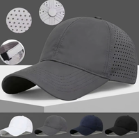 Casquette de baseball respirante en maille à 6 panneaux avec logo personnalisé de haute qualité pour hommes, casquette de camionneur, casquette bec de canard en gros