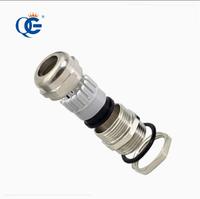 IP68 nickelé M32 * 1.5 taille métrique presse-étoupe étanche en laiton pas cher prix bas bloc Type EMC métal presse-étoupe métrique