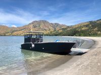 Bateau de débarquement en aluminium de 11 m à vendre, bateau de débarquement commercial