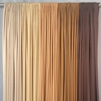 Mariage délicat drapé décoratif tissu tissu doux automne système de couleurs décorations pour les événements fond de fête access