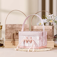 Caja de Regalo de Lujo Personalizada de Estilo Chino con Asa, Elegante Caja de Presentación para Recuerdos de Boda, Regalos de Boutique