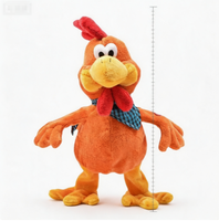 Série de jouets en peluche Cactus Poulet Dansant Amusant, chantant et marchant, en coton PP, pour fêtes, unisexe, jouets anti-stress, animaux doux