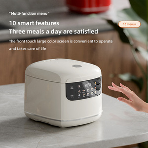 Smart Rice Cooker Multi Functional 21-25cm Ceramic Glaze Inner Pot Electric Alloy Housing Microcomputer Control - Product Image 2