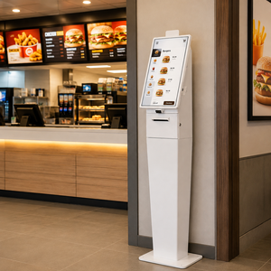 Kiosque de paiement Android 21,5-27 pouces avec écran tactile, terminal de libre-service, machine de commande sur pied pour restaurant - Product Image 5
