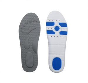 Solette per Scarpe da Donna 35-39 in PU Grigio, Tessuto in Poliestere, Ammortizzanti, Comfort Sportivo - Product Image 1