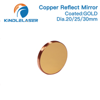 Miroir réflecteur cuivre Dia. Lentille laser Co2 20/25/30/38mm Thk 3mm pour machines de gravure et de découpe laser