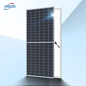 MECC 500W-550W瓦全黑太阳能电池板单晶单太阳能电池板