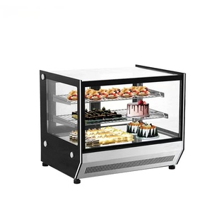 <span class=keywords><strong>Vitrina</strong></span> Refrigerada <span class=keywords><strong>de</strong></span> Sobremesa para Pasteles con <span class=keywords><strong>Puerta</strong></span> <span class=keywords><strong>de</strong></span> Cristal y Certificado CE, Mostrador Refrigerado para Tartas - Product Image 4