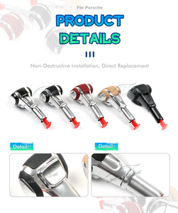 Gear Shift Knob For Porsche Cayenne 2011 2012 2013 2014 2015 2016 2017 Carbon Fiber Shift Lever Ball Head Modification Parts - Product Image 5
