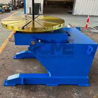 Table de travail de soudage motorisée inclinable et rotative, manipulateur avec mandrin traversant et télécommande sans fil