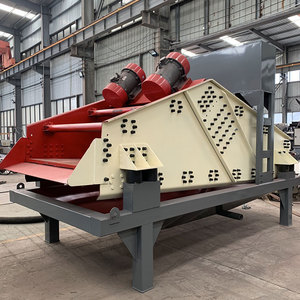 Petite machine de recyclage de sable fin par vibration pour le déshydratation des eaux de rivière, avec tamis de déshydratation linéaire - Product Image 3