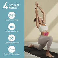 OEM ODM Appareil TENS sans fil rechargeable à 6 modes et 20 intensités avec électrodes, fonction de massage chauffant pour soulager les douleurs musculaires