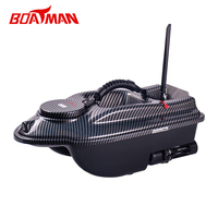 Boatman Actor Pro 16 Waypoint GPS Fish Finder Bait Boat avec sonar, livraison automatique d'appâts et télécommande (plastique)