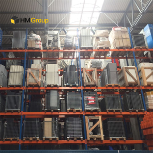 כלובי אחסון מתקפלים וניתנים לערום לסופרמרקט, ממתכת חזקה, ניתנים להתאמה אישית לפי דרישות הלקוח (OEM) - Product Image 5