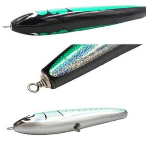 OEM Topwater Big Game Gamma Crayon Appât en bois <span class=keywords><strong>Surface</strong></span> <span class=keywords><strong>Leurre</strong></span> <span class=keywords><strong>de</strong></span> pêche à la traîne 120g 140g Bateau <span class=keywords><strong>de</strong></span> pêche Artificiel Charpentier Appât <span class=keywords><strong>Leurre</strong></span> - Product Image 4