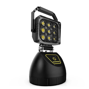 <strong>Charmex</strong> Portable LED Work Light 27W Rechargeable Outdoor Flood Light 10000mAh Battery - Product Image 3