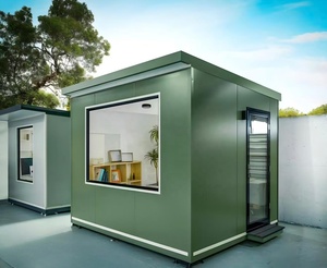 <span class=keywords><strong>Maison</strong></span> préfabriquée en acier léger, design moderne, étanche, pour usage en <span class=keywords><strong>maison</strong></span> d'hôtes, logement annexe, studio ou maisonnette de jardin - Product Image 5