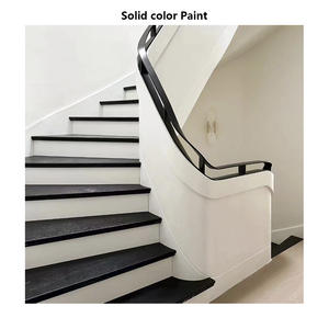 Gradini per Scale in Rovere Rosso di Nuova Struttura con Profilo Salvagradino, Prezzo Diretto di Fabbrica, Misure Personalizzate e Colori Diversi - Product Image 5