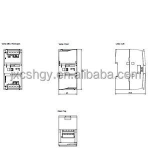 6ES7231-4HD32-0XB0 โมดูล PLC S7-1200 SM 1231 โมดูลอินพุตแบบอะนาล็อกใช้กับระบบอัตโนมัติทางอุตสาหกรรม SIMATIC - Product Image 3