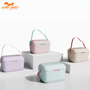 Ensemble de glacières de luxe Cedar Space <span class=keywords><strong>Vogue</strong></span> 6QT, plusieurs couleurs, matériau PP, étanche, isotherme, style moderne pour la conservation des aliments - Product Image 1