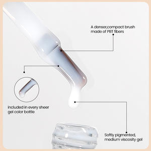 BORN PRETTY PRO-Vernis à ongles <span class=keywords><strong>gel</strong></span>, à haute teneur en pigment, sans héma, réfléchissant, couleur pailletée, sans Tpo, nouveau, 15ml - Product Image 3