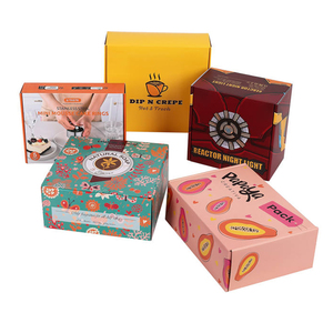 Kotak Pengiriman Bergelombang Cetak Kustom Kotak Bergelombang Lipat Kotak Kemasan Topi - Product Image 4