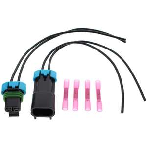 汽车用12英寸10号2针端子修理连接器插头线束 - Product Image 1